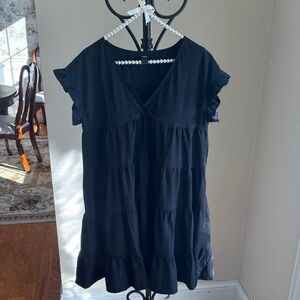 SHEIN Black Tiered Dress🖤Sz Small